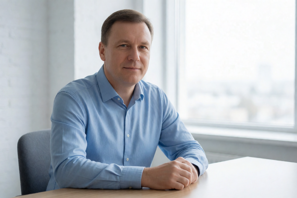 Специалист AUSS ChemAudit в современном офисе